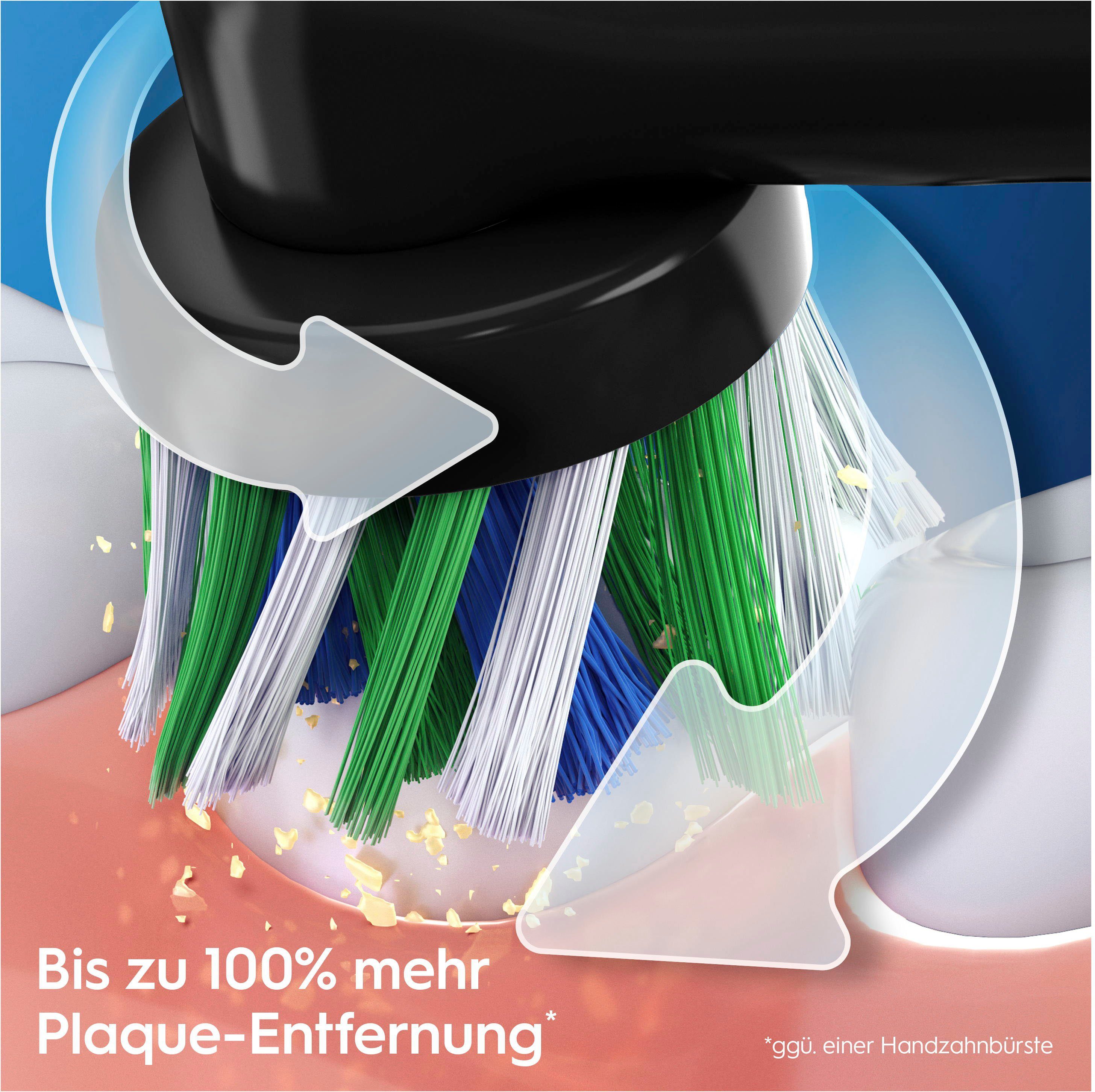 Oral-B Elektrische Zahnbürste Vitality Pro, Aufsteckbürsten: 2 St., 3 Putzmodi, Doppelpack