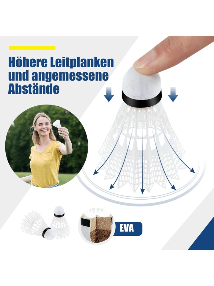 COSTWAY Badmintonnetz 310cm in Blau günstig kaufen onesize
