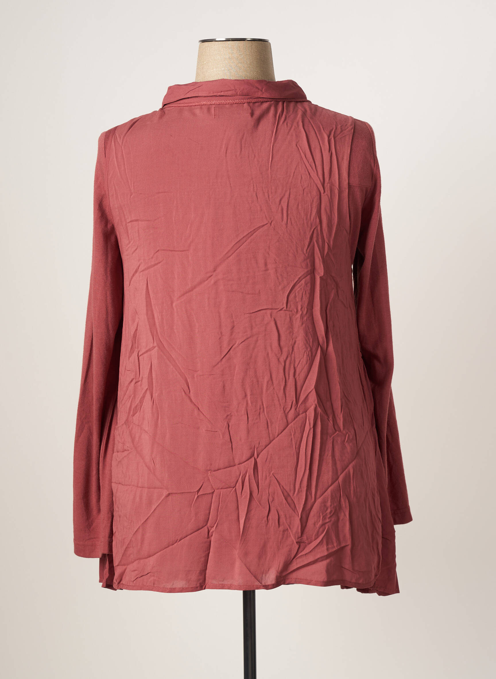 Mais Il Est Ou Le Soleil Tuniquemanchelongue Femme couleur rose