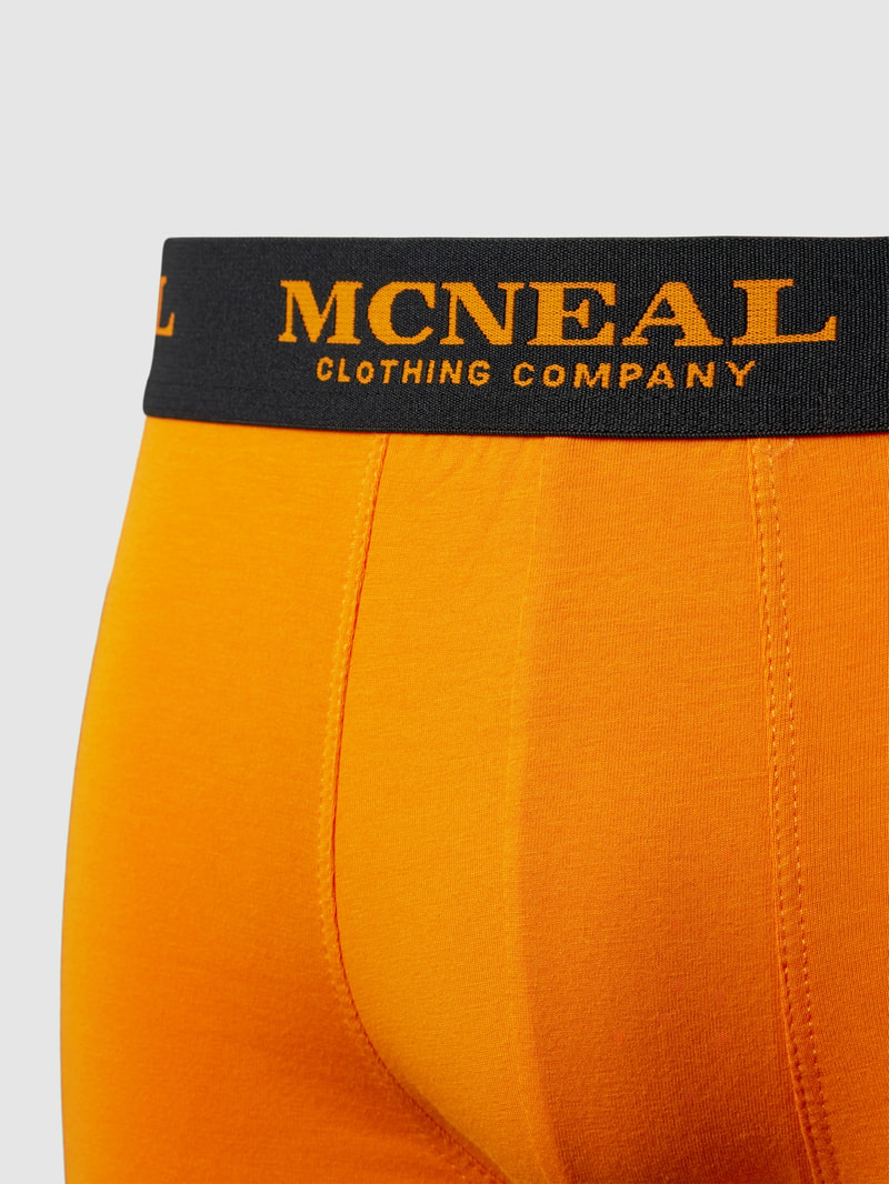 Boxershorts mit elastischem Logo-Bund im 5er-Pack in terrakotta