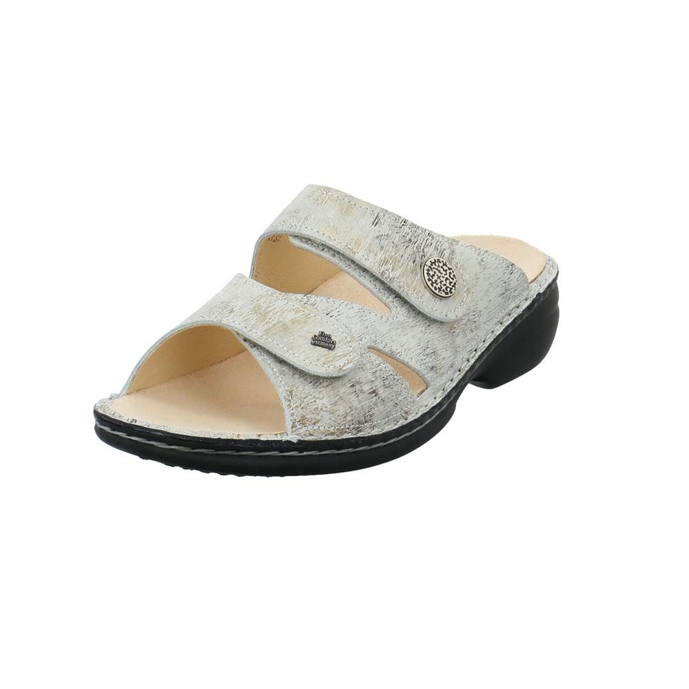 FINN COMFORT Pantoletten beige Finn Comfort Torbole Damenpantolette Sto
