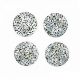 ** % SALE % ** Cobblestone 60mm Round - Base Topper (4)