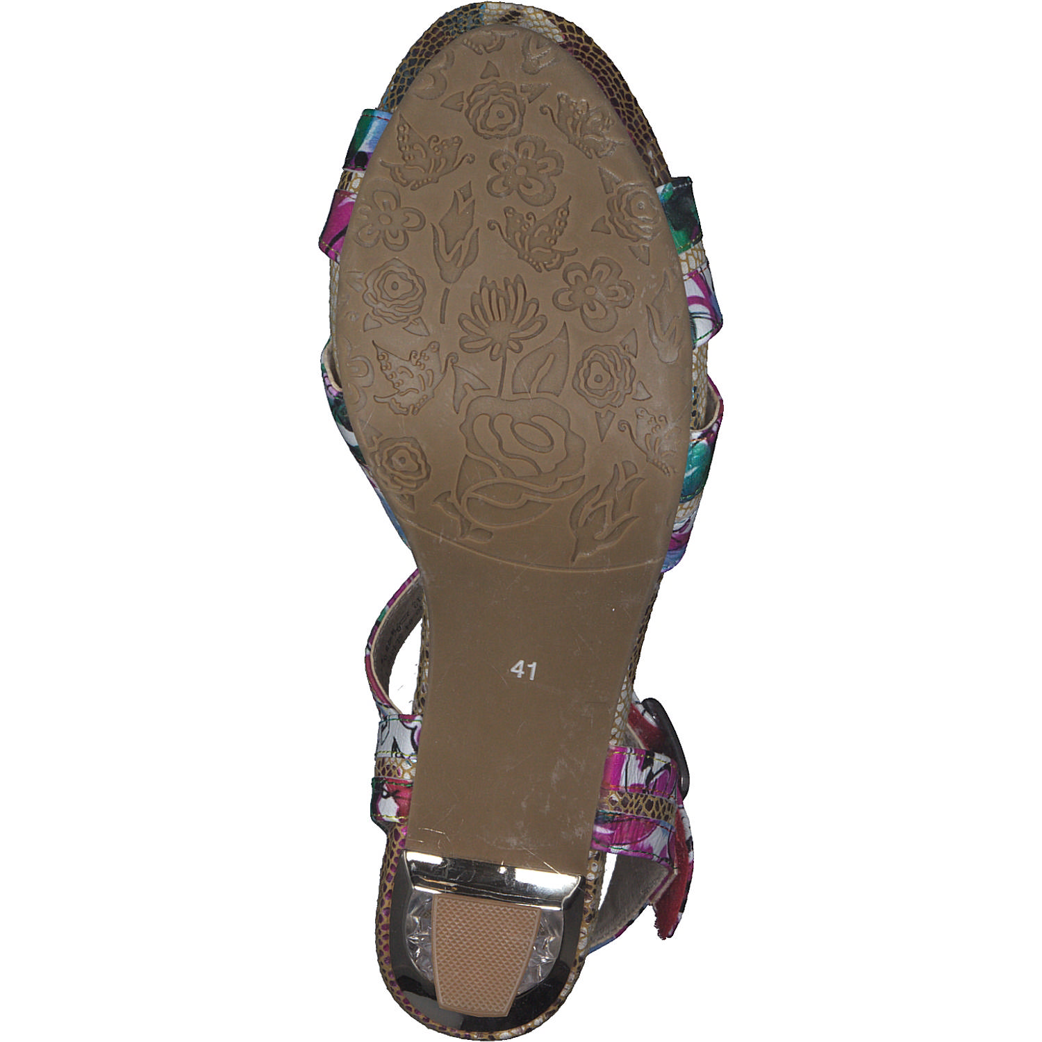Laura Vita Nino 04, Plateau-Sandaletten, Damen, fuchsia