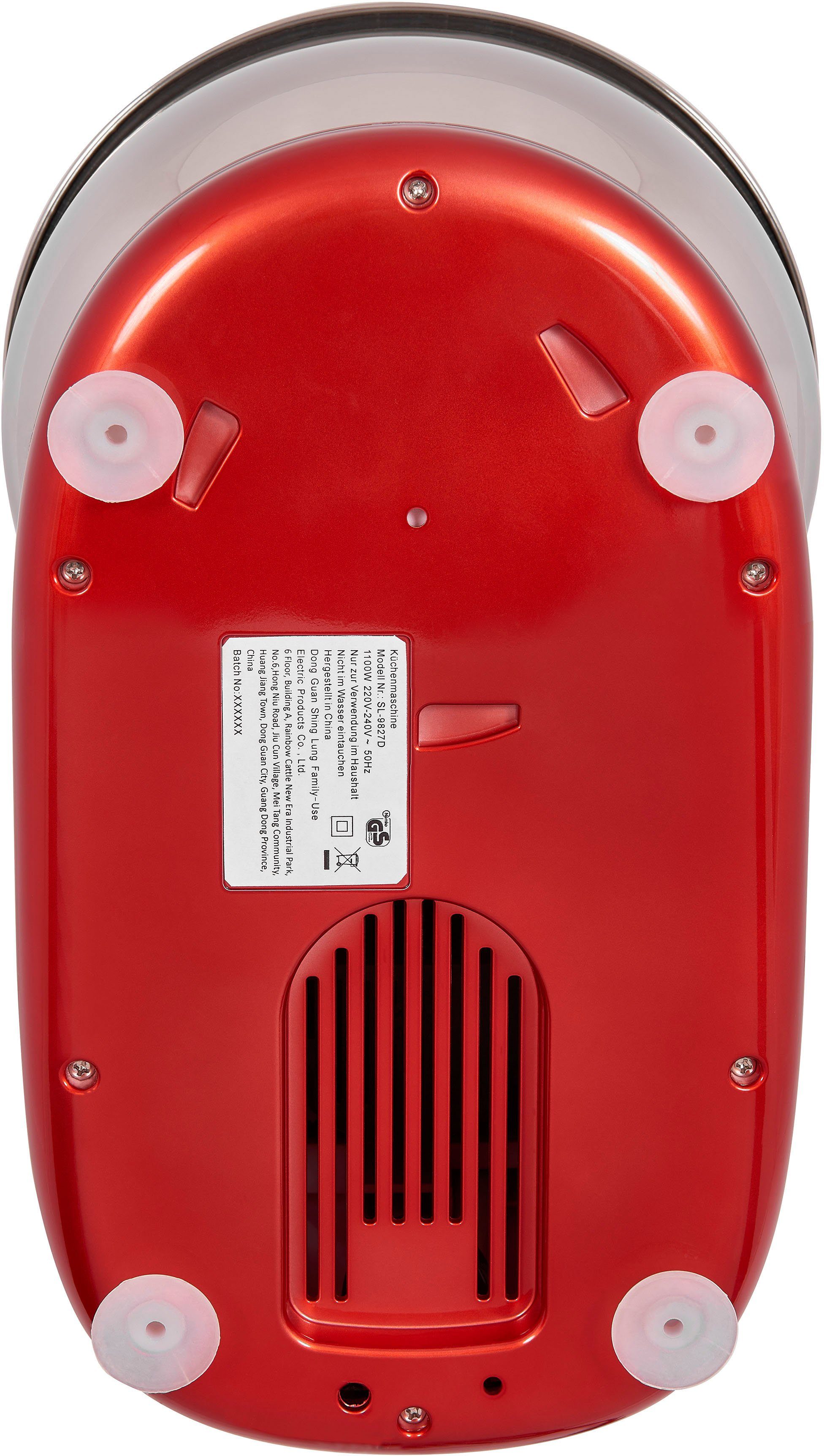 Gutfels Küchenmaschine KM 8102 roi, 1200 W, 5 l Schüssel