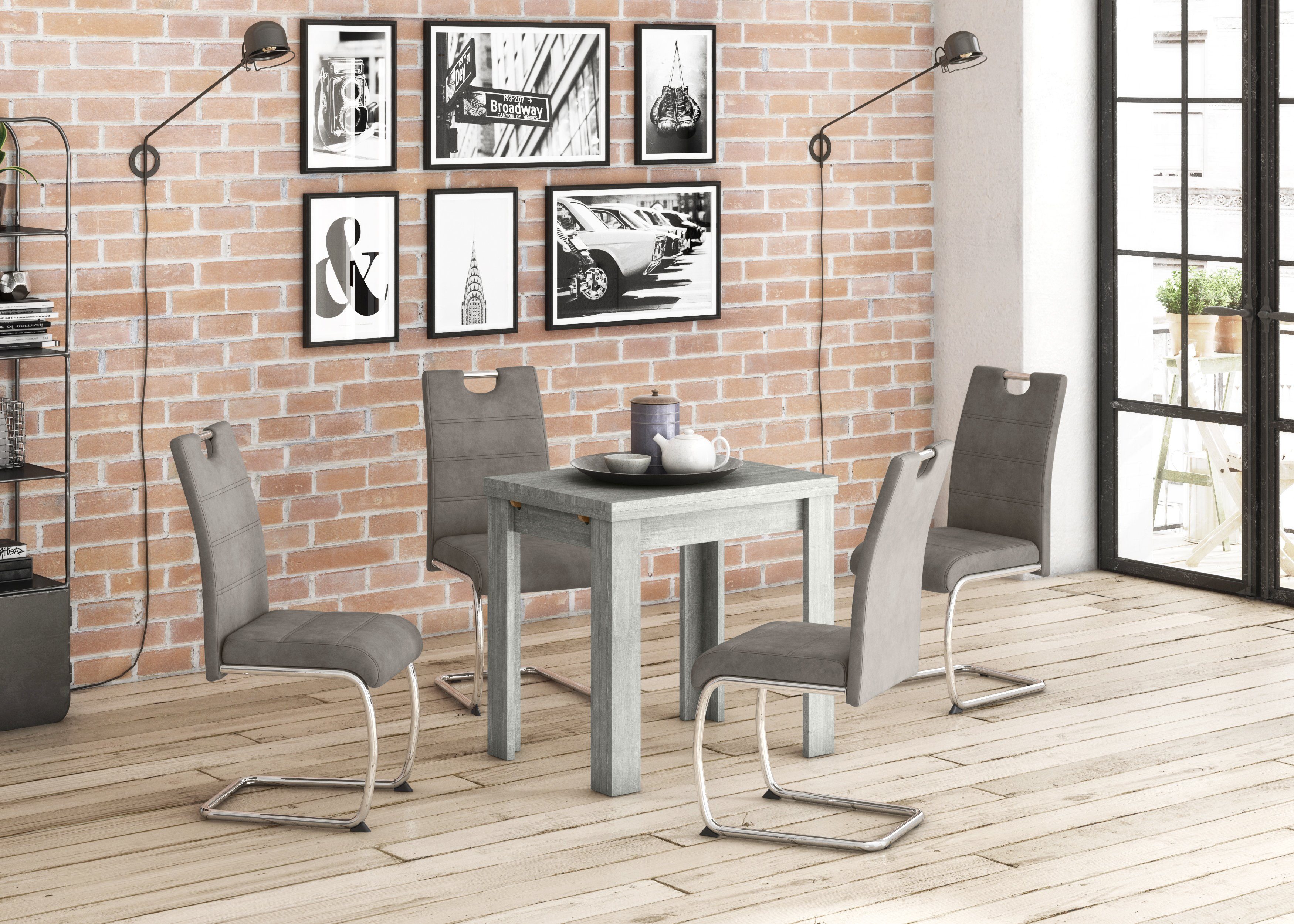 HELA Freischwinger FLORA (Set, 2 St), 2 oder 4 Stück
