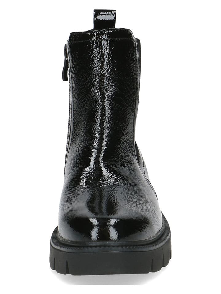 Caprice Leder-Boots in Schwarz günstig kaufen