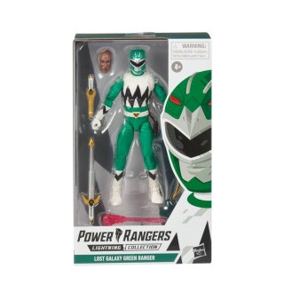 Power Rangers Lightning Collection Actionfigur Lost Galaxy Green Ranger 15 cm