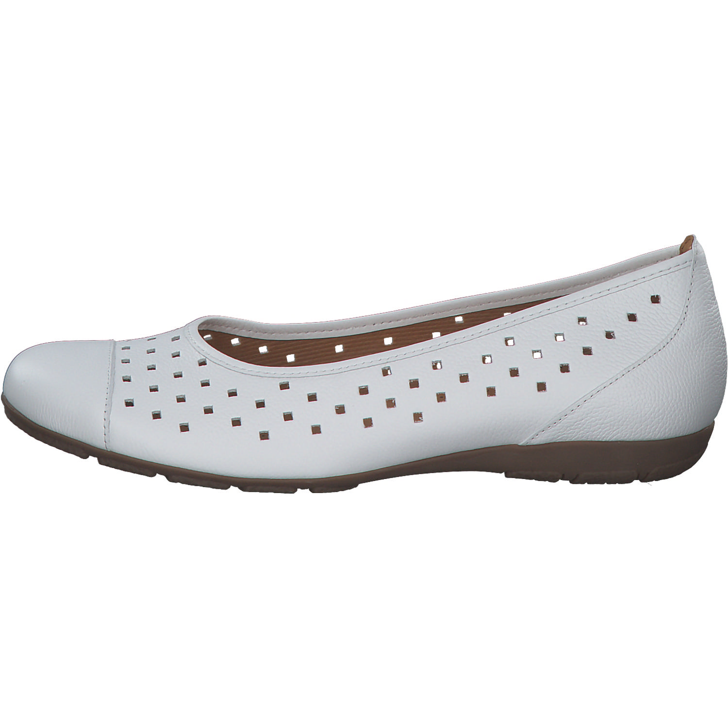 Gabor 24.169, Ballerinas, Damen, weiss