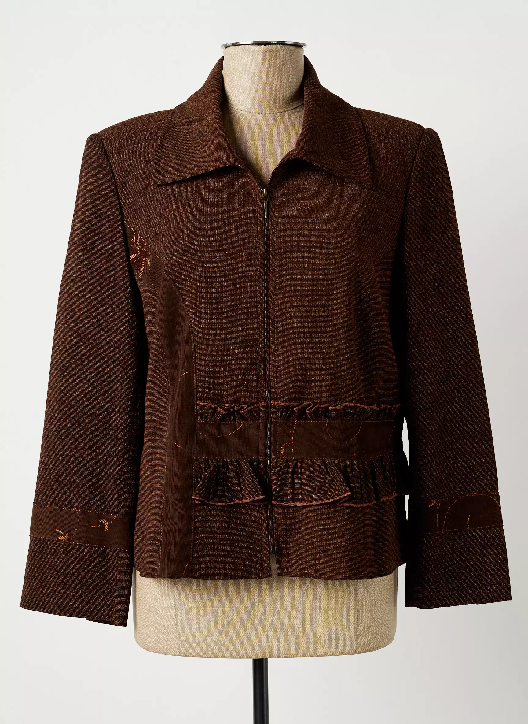Christine Laure Vestechic Femme couleur marron