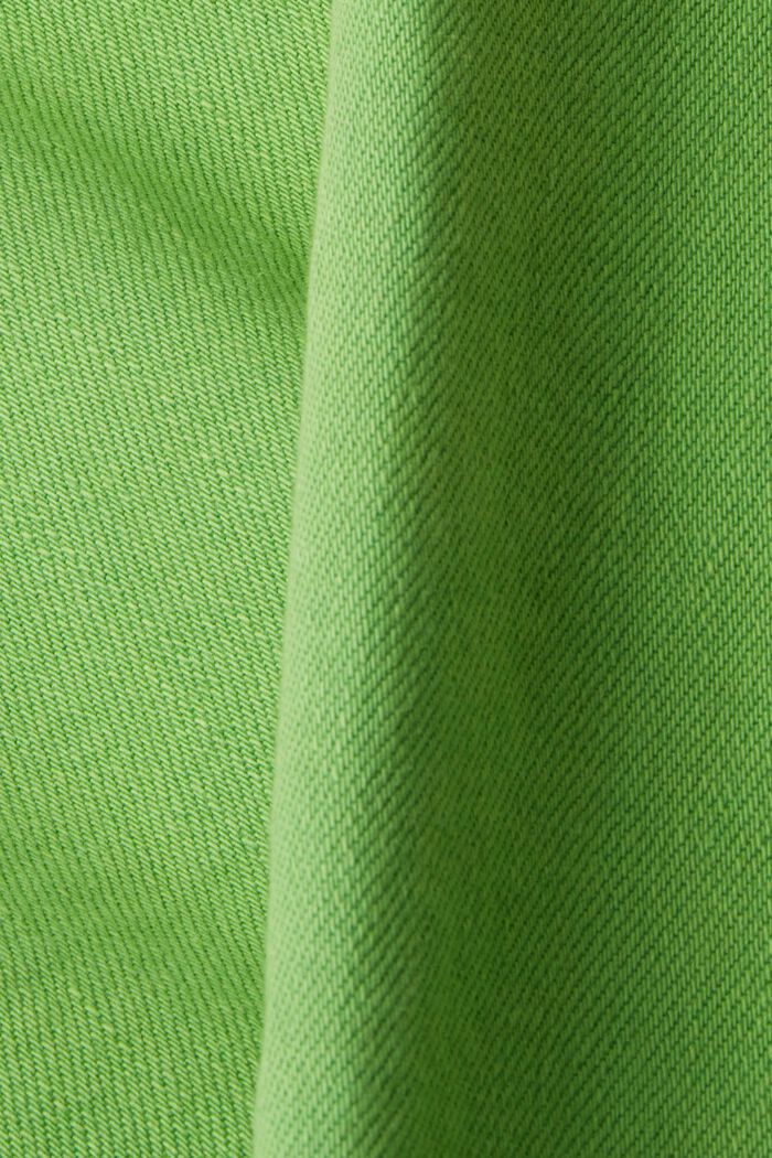 Cropped-Hose mit Fransensaum