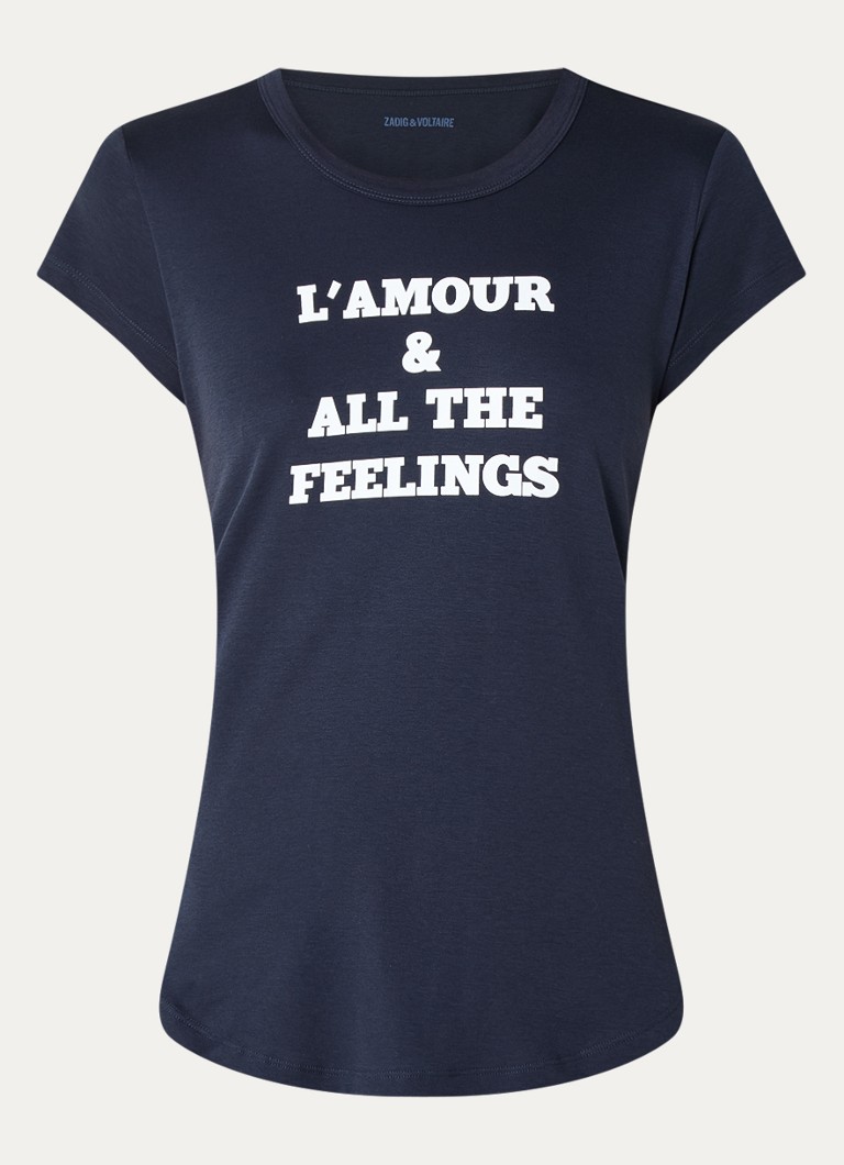 Tricou Zadig&Voltaire Woop Love cu imprimeu