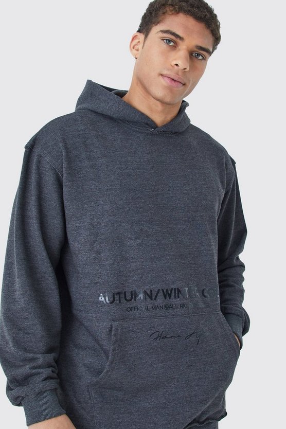 Oversize Hoodie mit Print
