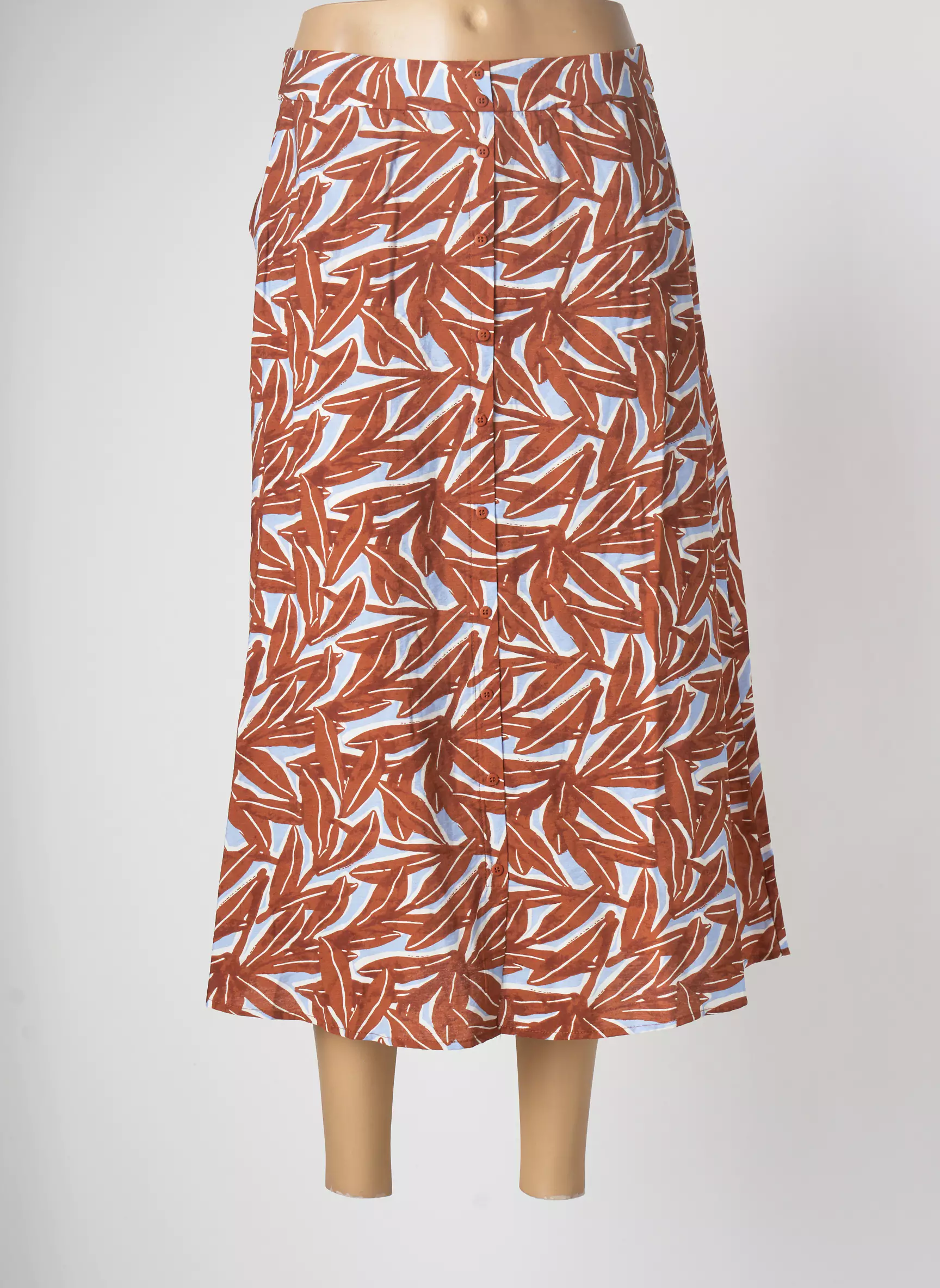 Object Jupes Mi Longues Femme couleur rouge