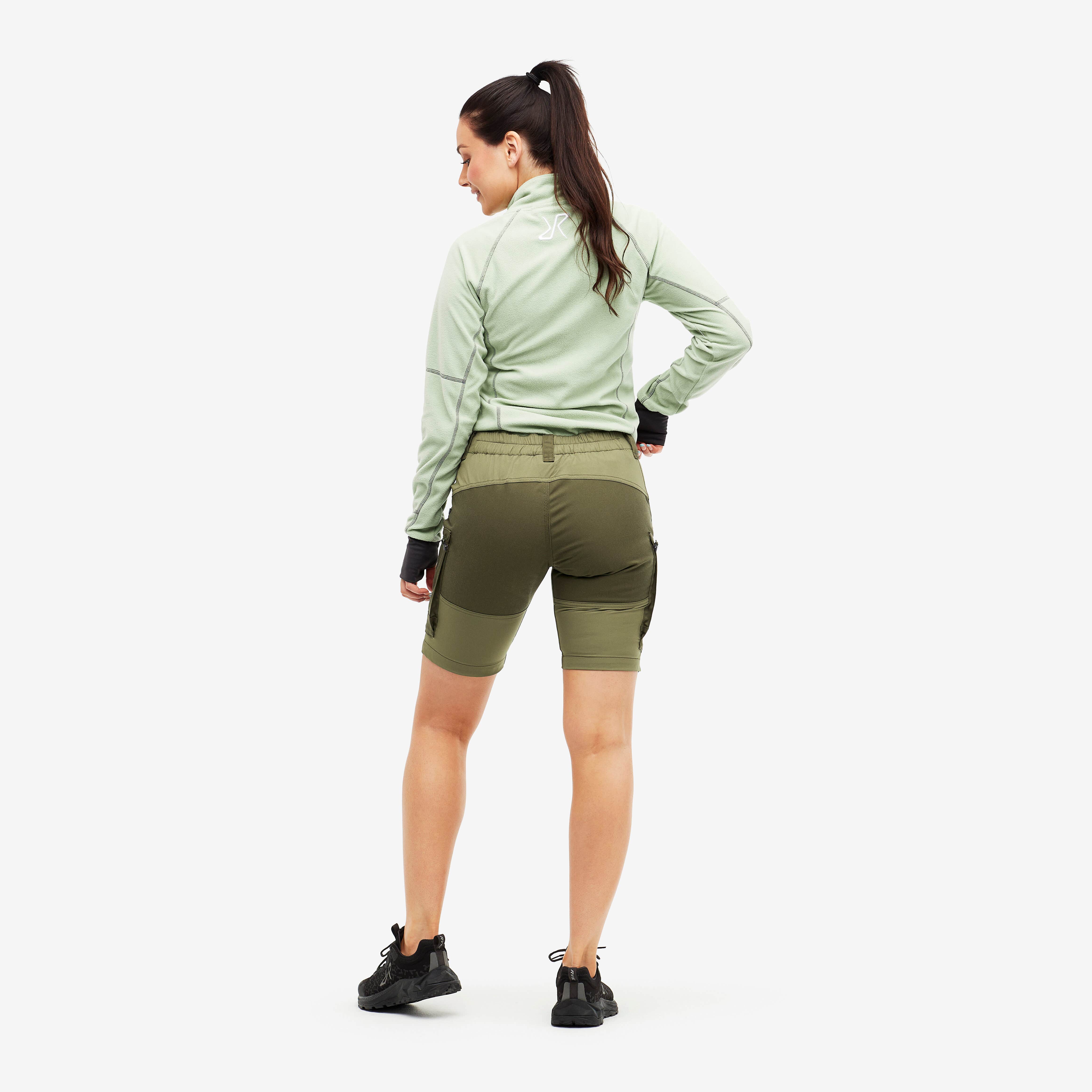 RVRC GP Shorts Femme Burnt Olive