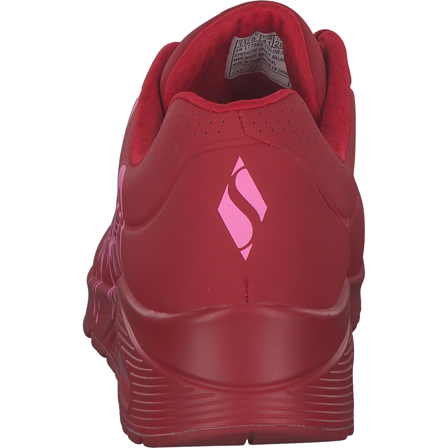 Skechers 177980, Schnürschuhe, Damen, red/pink