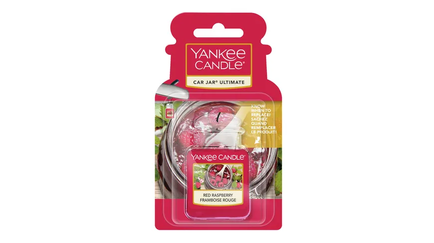 Yankee Candle Car Jar Ultimate Red Raspberry rot