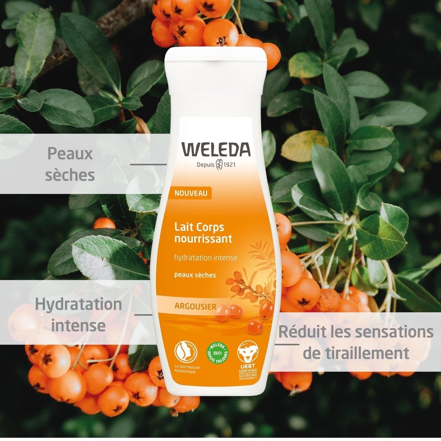 Weleda hranjivi losion za tijelo s okusom krkavine - 200 ml