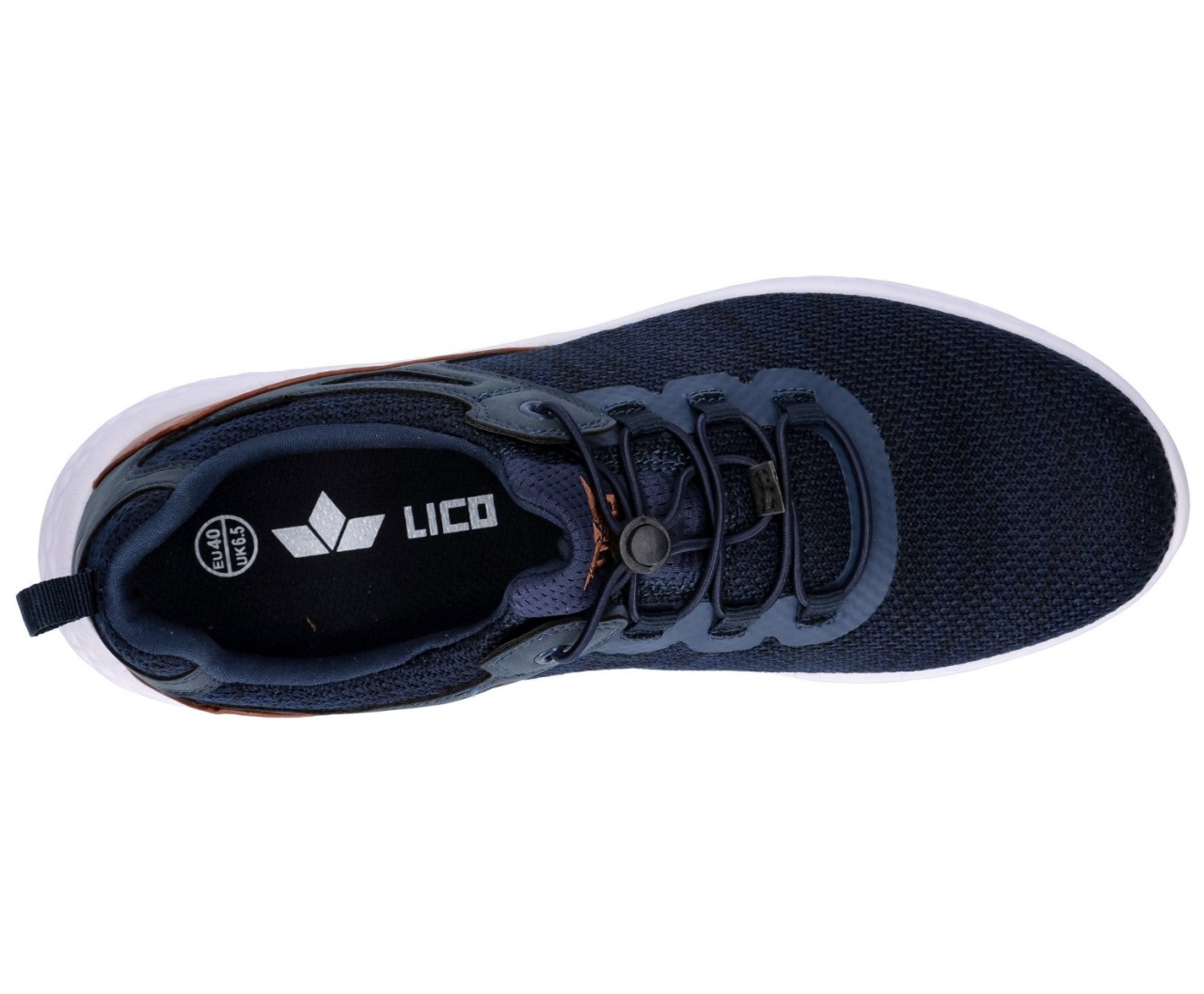 LICO Komfort Slipper blau Nigel