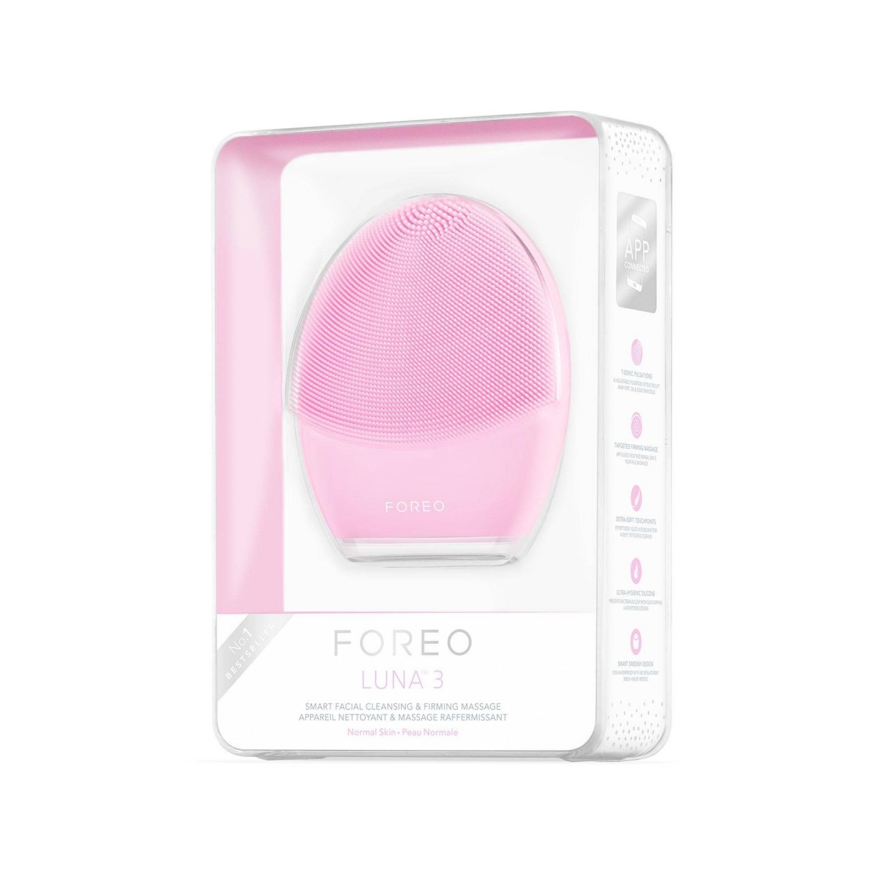 Foreo LUNA 3 Sonic Gesichtsreiniger und Anti-Aging-Massagegerät für normale Haut
