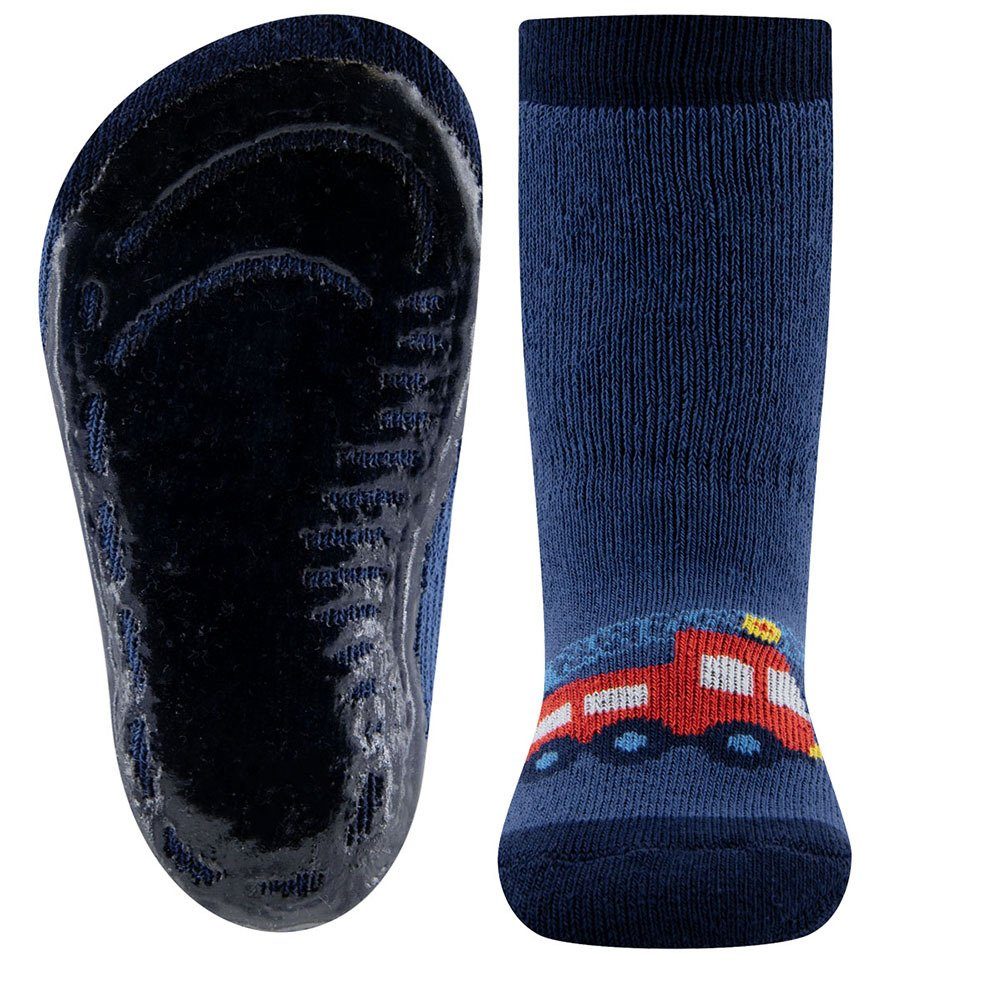 Ewers ABS-Socken Stoppersocken Feuerwehr/Ringel (2-Paar)