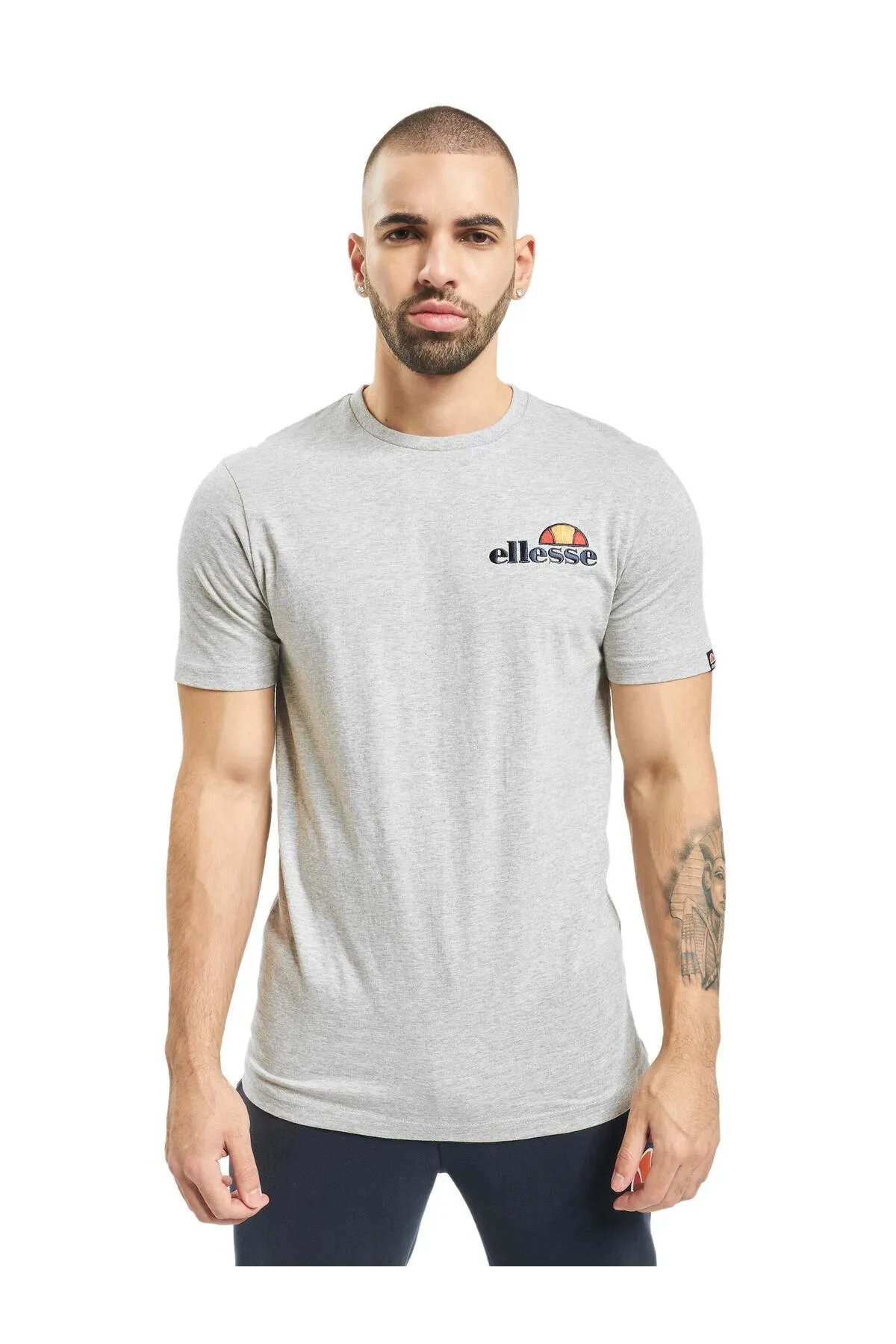 Ellesse  Grau meliertes Herren-T-Shirt
