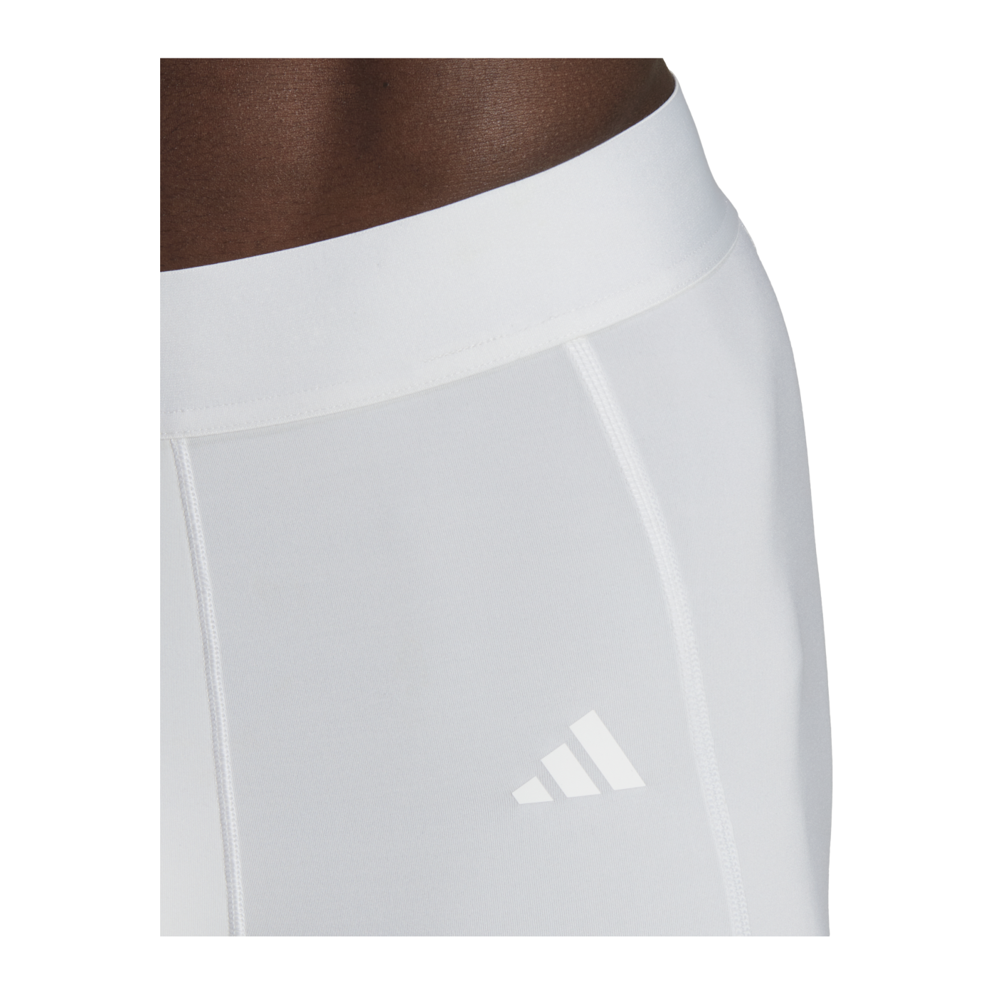 adidas Techfit Aeroready Tight Short Weiss