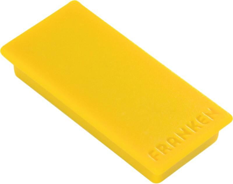 Franken Magnete Gelb 1 kg Tragfähigkeit 10 Stück