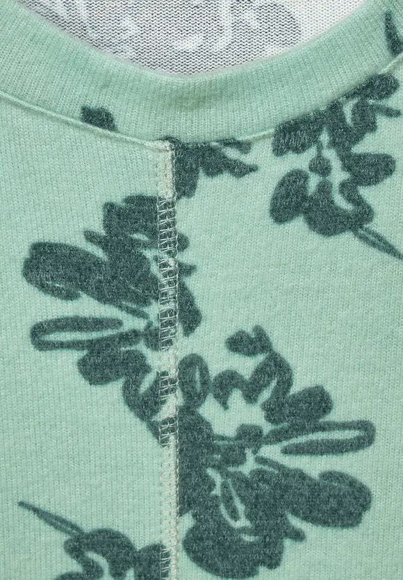 CECIL Shirt mit Blumenmuster