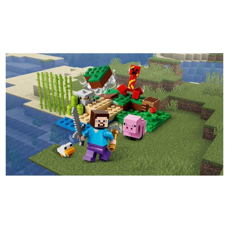 21177 L'embuscade du Creeper LEGO Minecraft