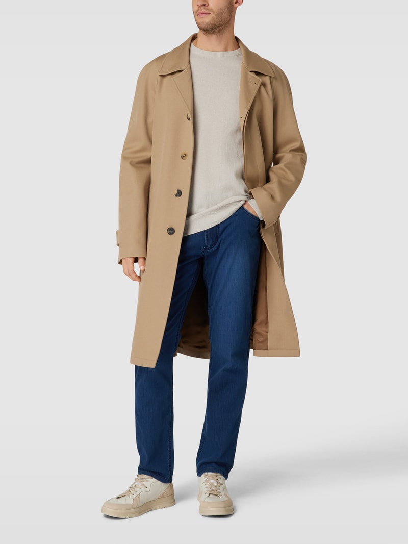 Slim Fit Jeans mit Stretch-Anteil – Light Denim in blau