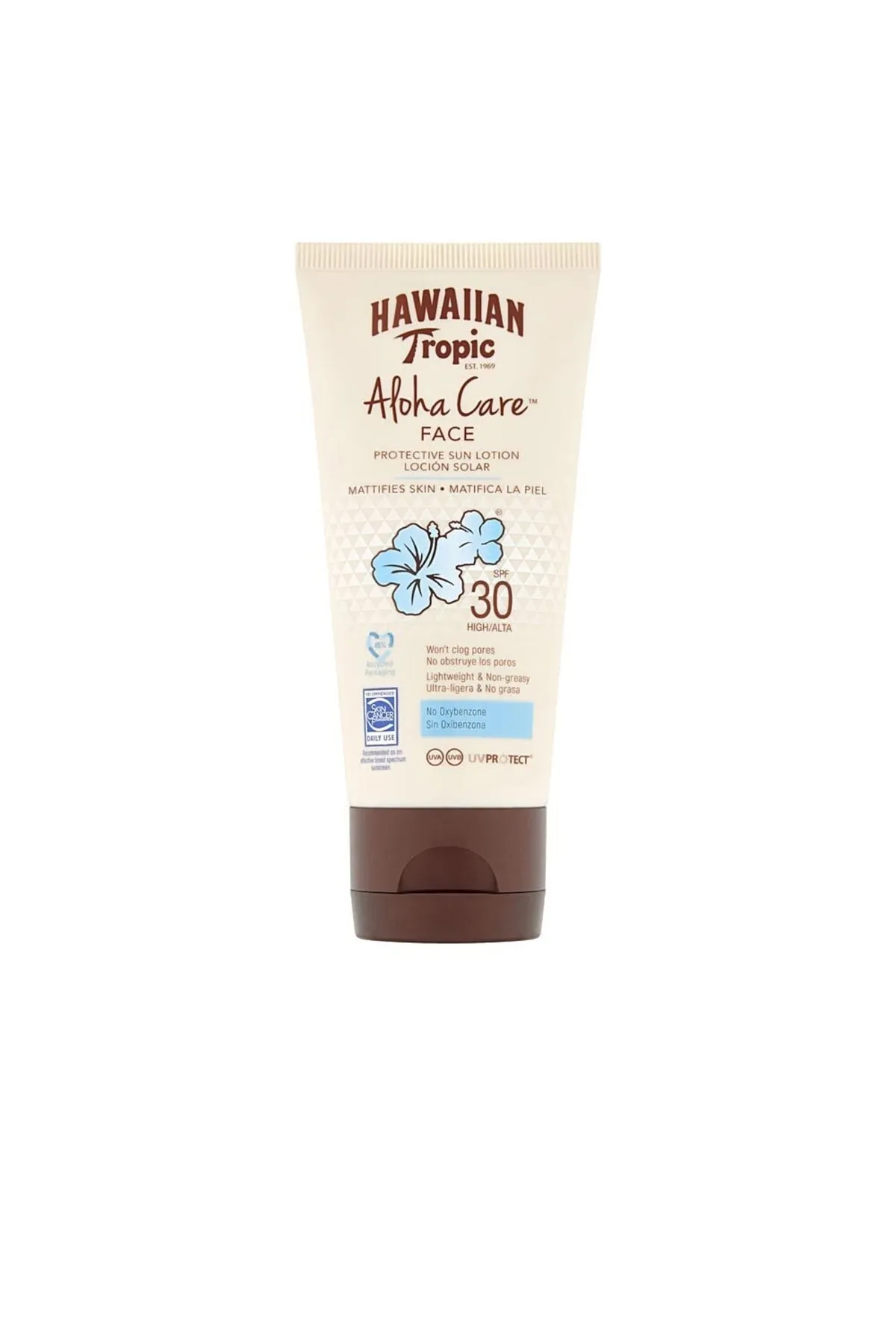 Hawaiian Tropic  Aloha Care Face Sun Lotion Spf30 Hawaiian Tropic 90 ml
