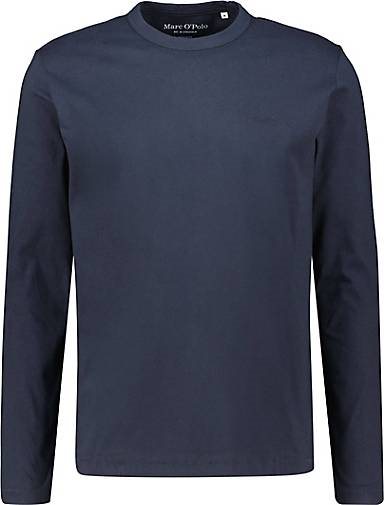 Marc O'Polo Herren Longsleeve aus Bio-Baumwolle Regular Fit