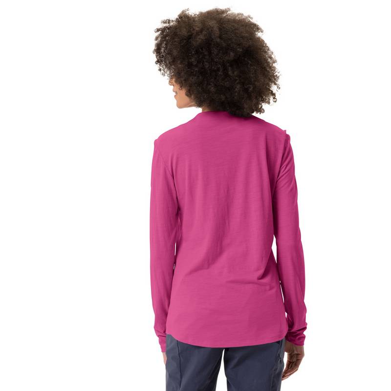 VAUDE Women's Yaras LS Wool Shirt T-Shirt Damen