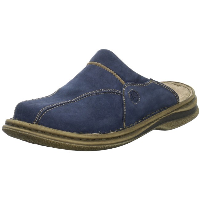 JOSEF SEIBEL Pantoletten blau