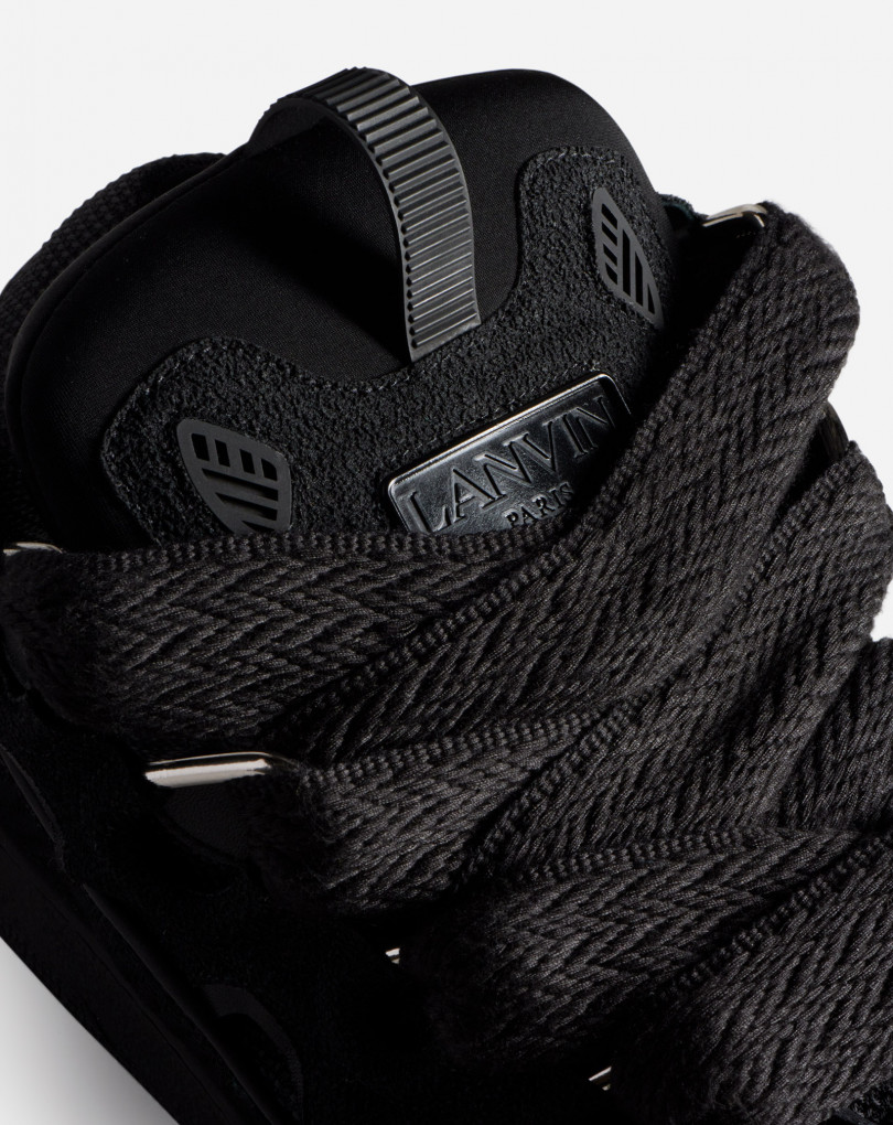 SNEAKERS CURB EN CUIR