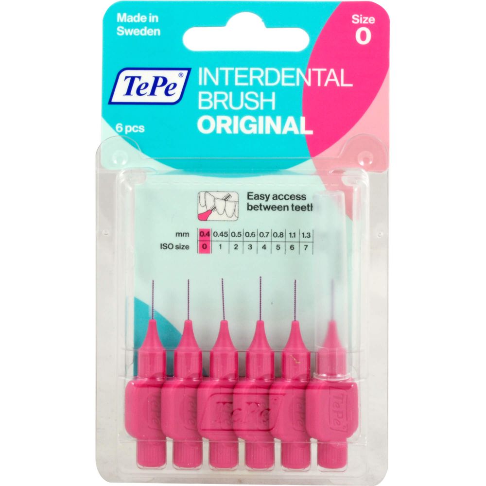 TEPE Interdentalbürste 0.4mm pink