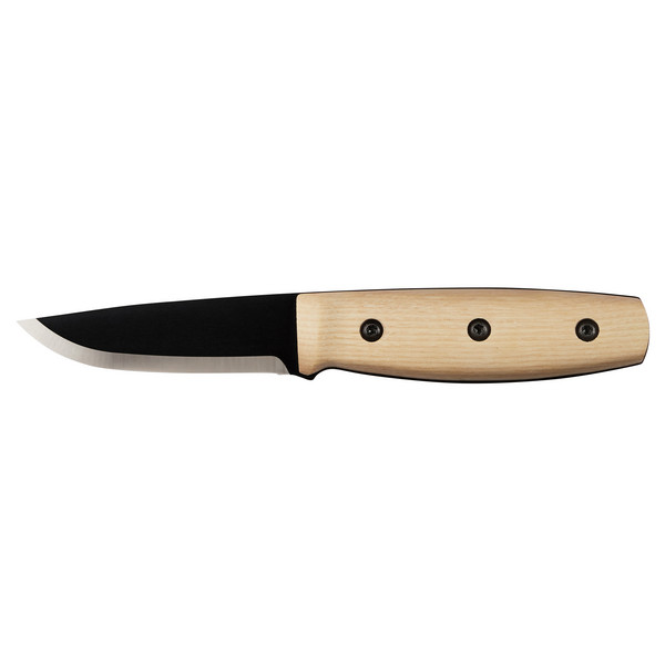 FINN BLACKBLADE ASH WOOD - Feststehendes Messer