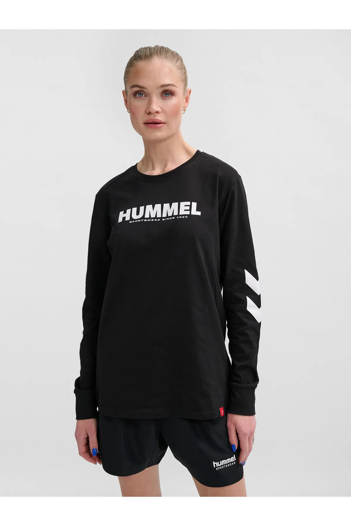 hummel  Sweatshirt - Schwarz - Regular Fit