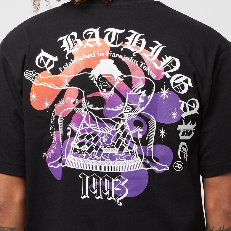 A Bathing Ape Japan Culture Sumo Tee M Black
