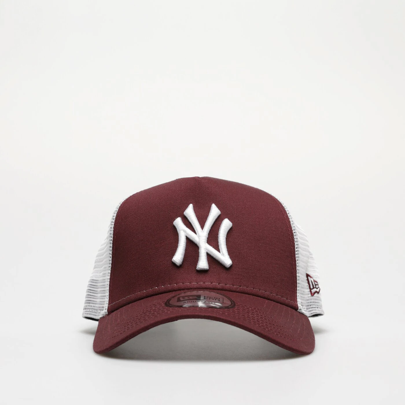 NEW ERA MÜTZE LEAGUE ESS 9FORTY TRUCKER NYY MRN NEW YORK YAN Dunkelrot