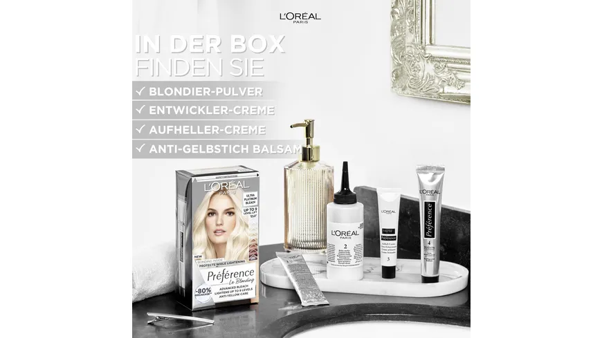 L'Oréal Paris Préférence Le Blonding 9L Ultra Platinum