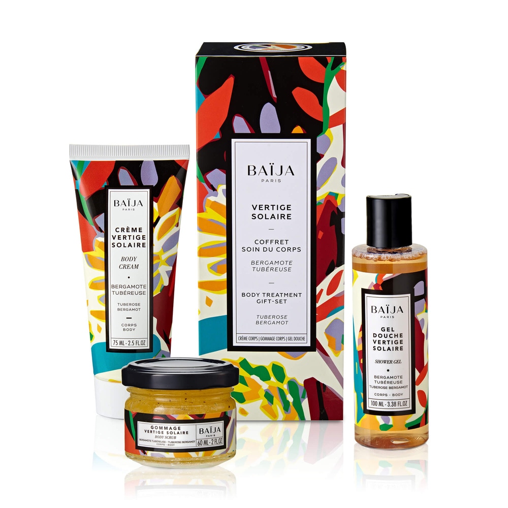 baïja Coffret Rituel soins corps Vertige Solaire Coffret corps