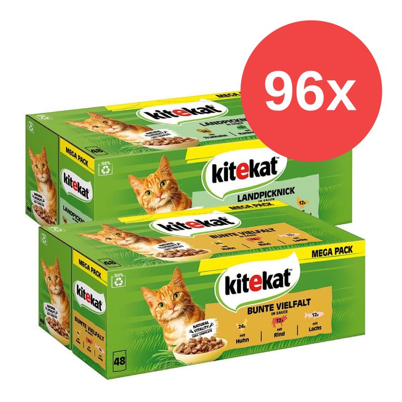 Sparpaket Kitekat Frischebeutel 96 x 85 g zu TOP-Preisen | bitiba