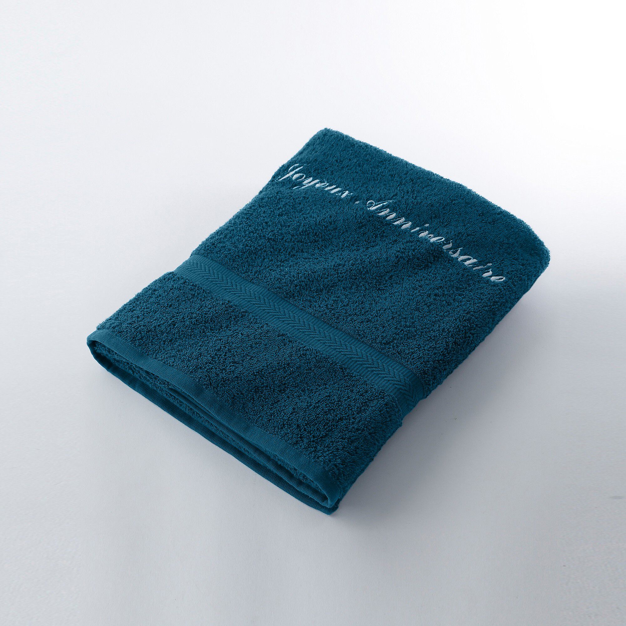 Serviette éponge personnalisable confort moelleux