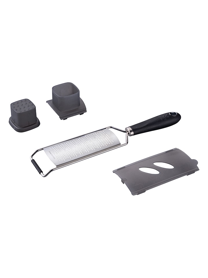 Fackelmann Handreibe in Silber/ Schwarz - (L)31 cm günstig kaufen onesize