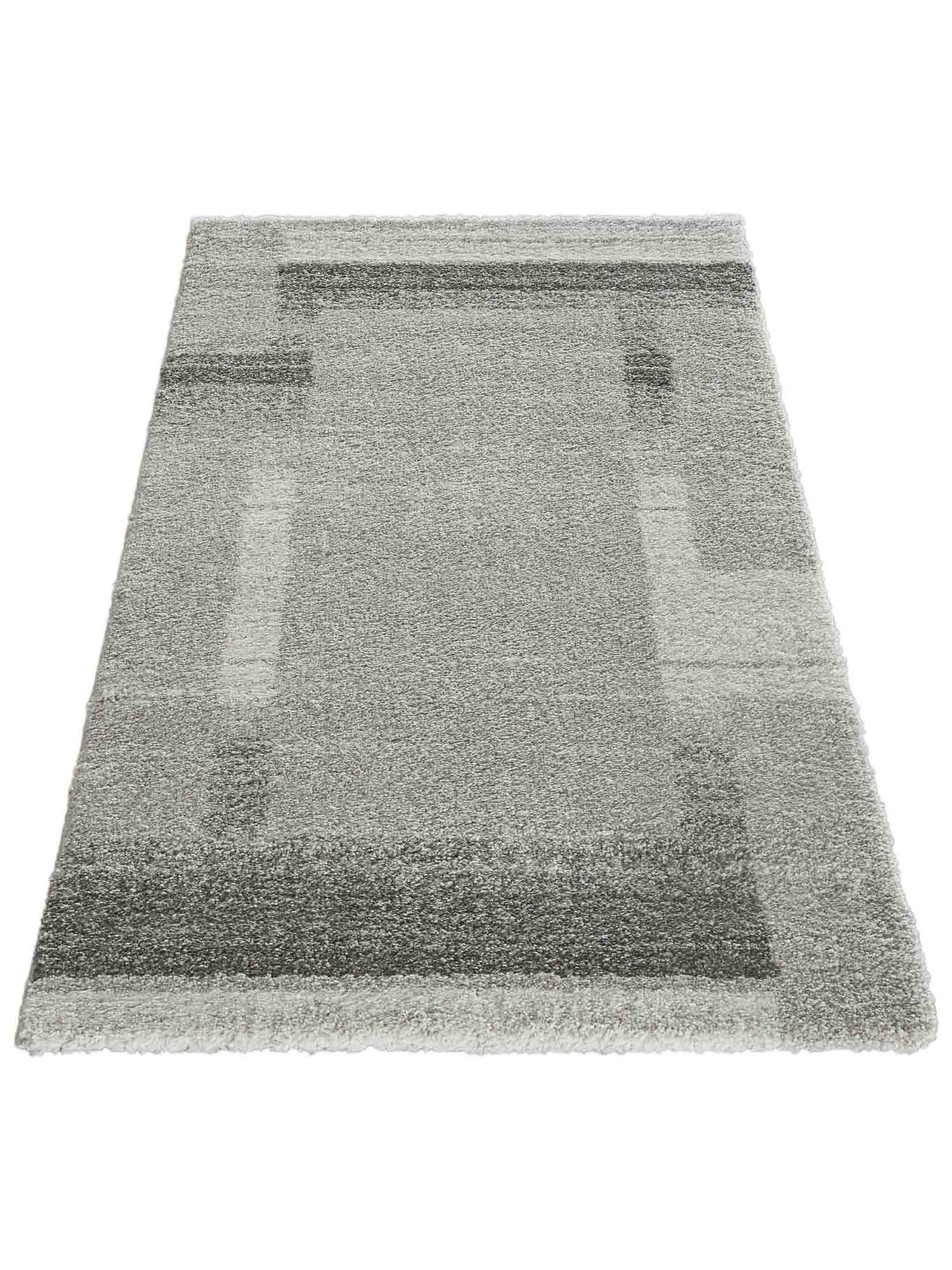 Night Life Moderner Teppich, Silber