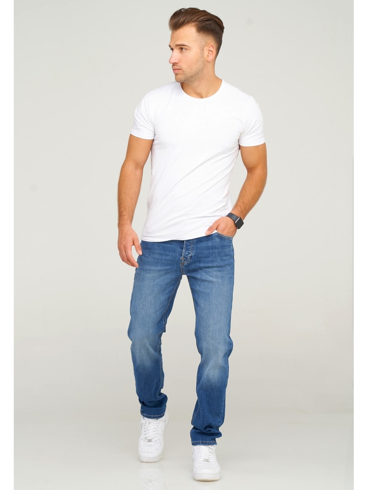 Jack & Jones Jeans Comfort Fit - JJIMIKE JJARIS in Dark Blue Denim günstig kaufen