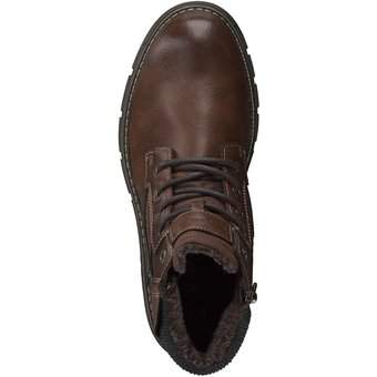 Tom Tailor Schnür Boots in braun