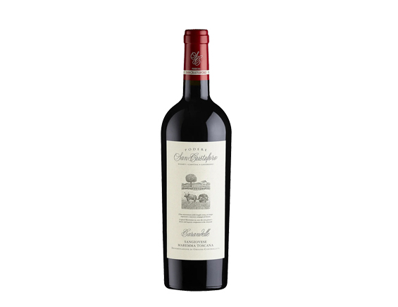 Podere San Cristoforo Maremma Toscana Carandelle Sangiovese 2017 Toscane Toscane