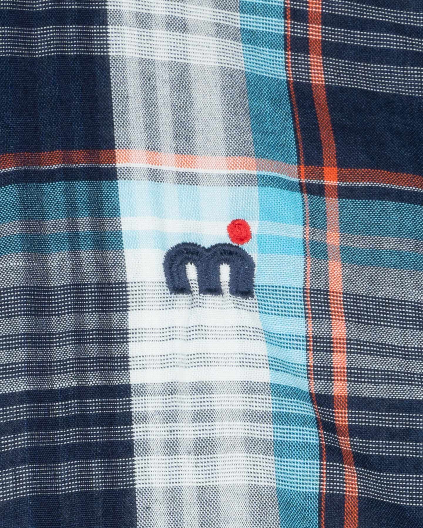 Camicia Mistral Blue Check M MM403S24-896